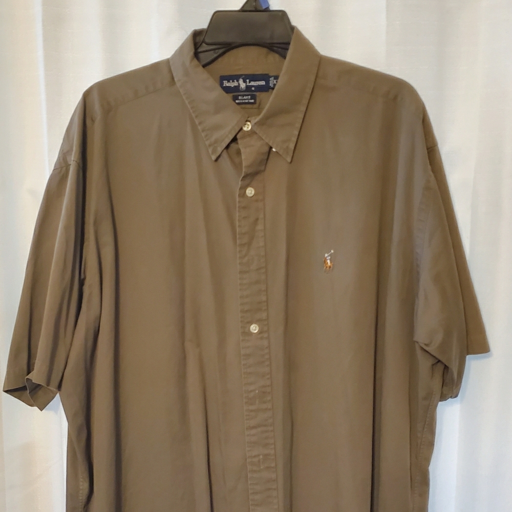 Ralph Lauren Button Down Short Sleeve Blake XL